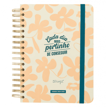 Mr.Wonderful - Agenda Office Pequena 2024/2025 Diária: Cada Dia Mais Pertinho De Conseguir