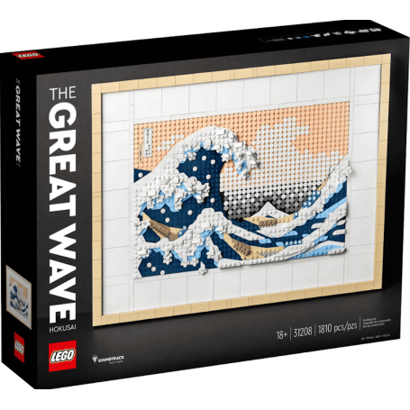 Lego Art - Hokusai: A Grande Onda