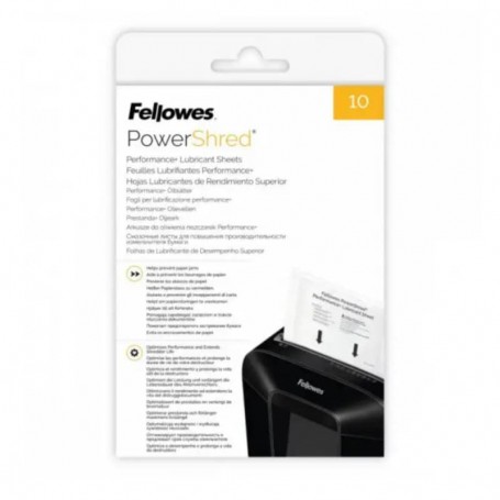 Fellowes - Powershred Performance E Lubrificant Sheets