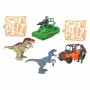 W'Toy - Dinossauro Com Veículo e Acessóriosg40779