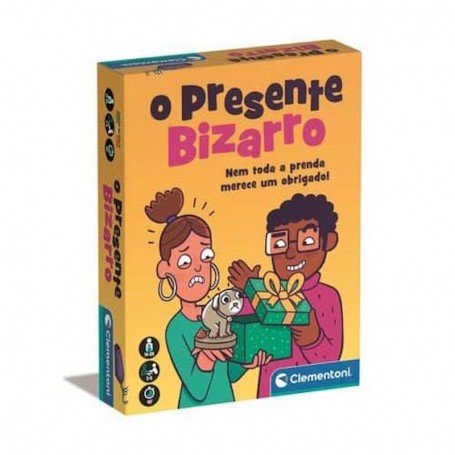 Clementoni - Jogo O Presente Bizarro