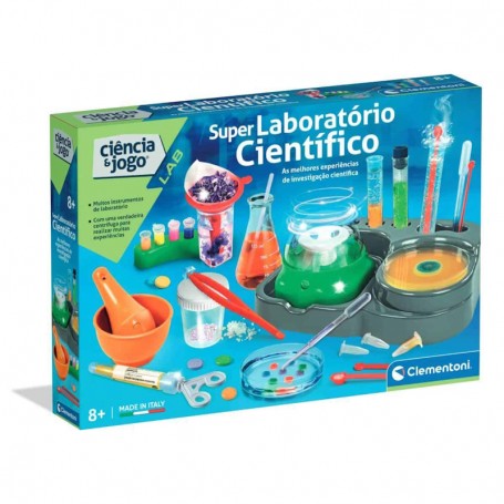 Clementoni - Ciência & Jogo: Super Laboratório Científico