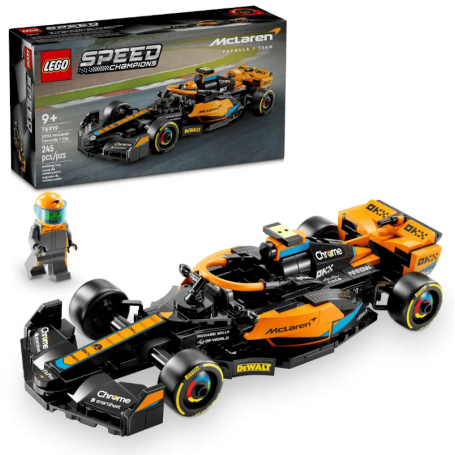 Lego - Speed Champions: Carro de Corrida de Fórmula 1 Da MCLaren 2023