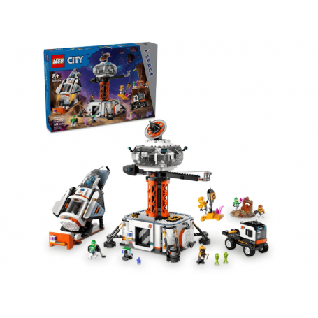 Lego City - Base Espacial e Plataforma De Lançamento de Foguetes 60434