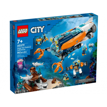 Lego City - Submarino Explorador de Águas Profundas 60379