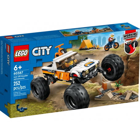 Lego City - Off-Roader 4X4 De Aventuras 60387