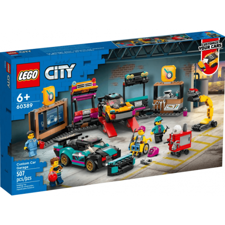 Lego City - Oficina de Personalização de Carros 60389