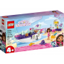 Lego Gabby's Dollhouse - Navio e Spa Com a Gabby E Mercat 10786