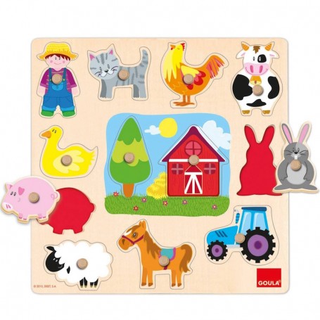 Goula - Puzzle de Encaixe da Quinta