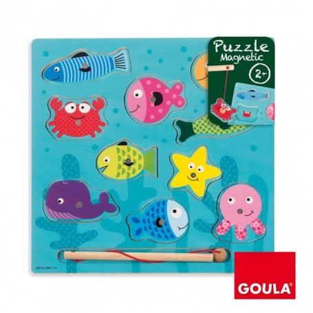 Goula - Puzzle Magnético Da Pesca