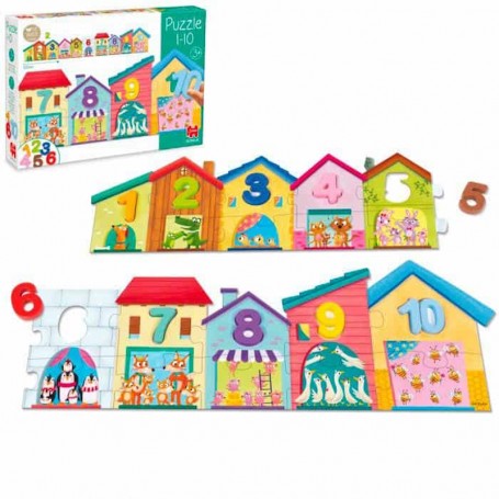 Goula - Puzzle De 1 A 10 Peças