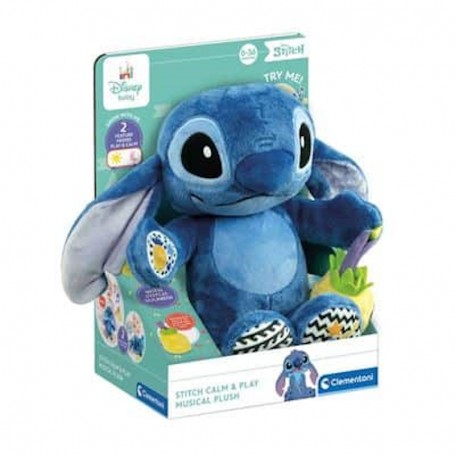 Clementoni Disney Baby - Peluche Stitch Musical