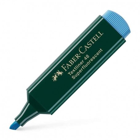 Faber-Castell - Marcador Textliner Superfluorescente 48: Azul