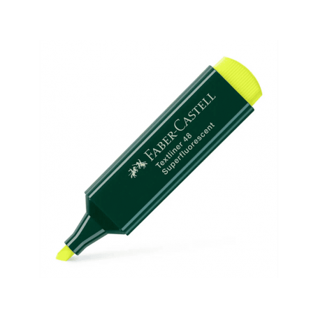 Faber-Castell - Marcador Textliner Superfluorescente 48: Amarelo