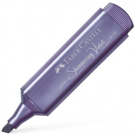 Faber-Castell - Marcador de Texto Com Brilho: Shimmering Violet