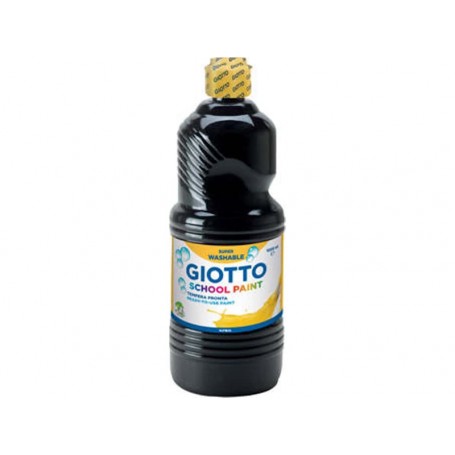 Giotto - Guache Lavável Preto 1000 ML