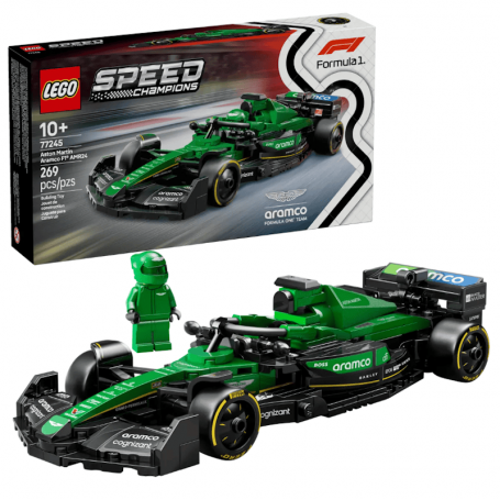 Lego Speed Champions - Carro de Corrida Aston Martin Aramco F177245