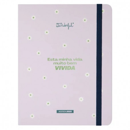 Mr. Wonderful - Agenda 2025 Esta Minha Vida Muito Bem Vivida capa
