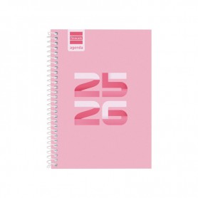 Finocam - Agenda Escolar, 2025-2026, Diva Rosa, 120x164mm, Semana Vista Finocam - Agenda Escolar, 2025-2026, Diva Rosa, 120x164mm, Semana Vista