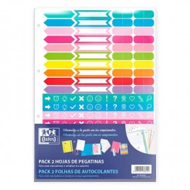 Oxford - Pack de 2 Folhas Autocolantes Oxford - Pack de 2 Folhas Autocolantes