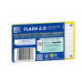 Oxford - Flascards 2.0, 75X125, 30 Folhas Pautadas, Amarelo