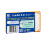 Oxford - Flashcards 2.0, 75X125, 30 Folhas Pautadas, Laranja