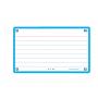 Oxford - Flashcards 2.0, 75X125, 30 Folhas Pautadas, Azul Turquesa 400198771