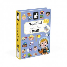 Janod - Livro Magnético: Profissões Janod - Livro Magnético: Profissões