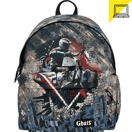 Ghuts - Mochila Clássica PC GH211 Dirt Jump P22