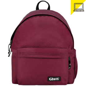 Ghuts - Mochila Clássica PC GH211 Mauve Red L45 Ghuts - Mochila Clássica PC GH211 Mauve Red L45