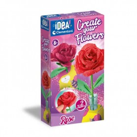 Clementoni - Idea: Cria a Tua Flor Rosa Clementoni - Idea: Cria a Tua Flor Rosa