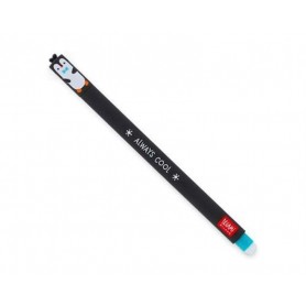 Legami Milano - Caneta Apagável Com Pinguim, Cor Azul Turquesa Legami Milano - Caneta Apagável Com Pinguim, Cor Azul Turquesa