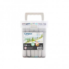 Campus - Caneta Topicolor, 24 Cores Campus - Caneta Topicolor, 24 Cores