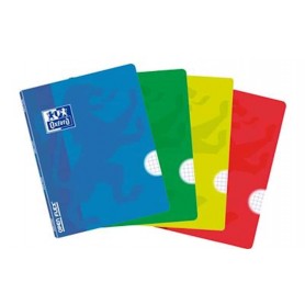 Oxford - Caderno Agrafado Quadriculado, A5, 48 Folhas, 90Gr, Cores Sortidas Oxford - Caderno Agrafado Quadriculado, A5, 48 Folhas, 90Gr, Cores Sortidas