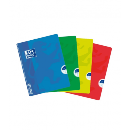 Oxford - Caderno Agrafado OpenFlex A5, 48 Folhas, Pautado, Cores Sortidas