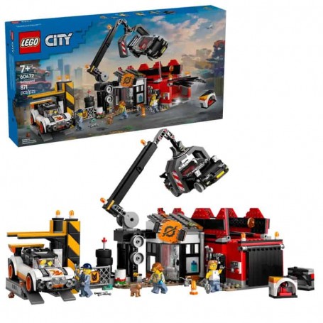 Lego City - 60472 Ferro-velho com Carros