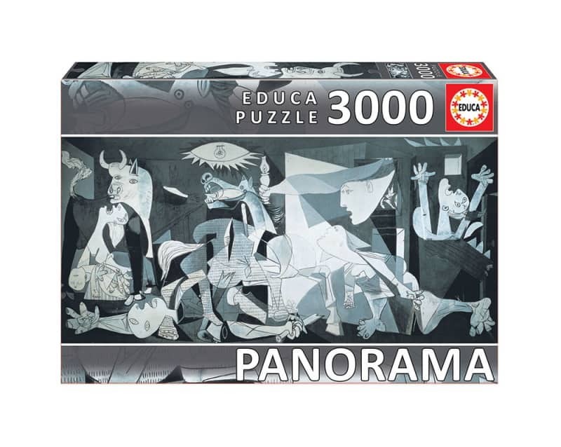 JOGOS E BRINQUEDOS KIDS - Puzzle Guernica Pablo Picasso Panorama 3000 Peças Puzzle Guernica Pablo Picasso Panorama 3000 Peças