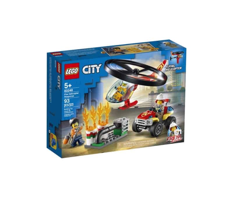 LEGO City Fire 60248 Combate ao Fogo com Helicóptero