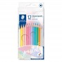 Staedtler - Lápis de cor Pastel, 12uni.