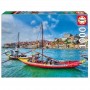 Educa - Puzzle 1000 Peças: Barcos Rabelos, Porto