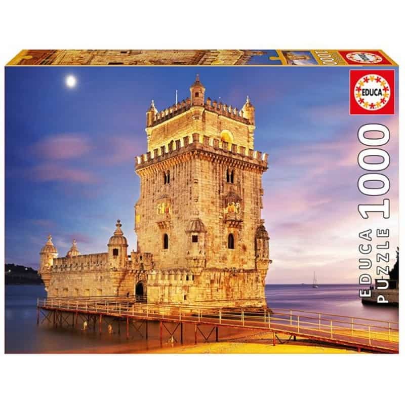 JOGO QUEBRA CABECA 500 PÇS TORRE DE BELEM LISBOA PORTUGAL PUZZLE GGB