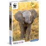 Clementoni Puzzle 104 Peças WWF Elefante Bebé 27999
