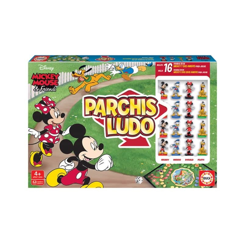 Educa - Jogo do Ludo Mickey Mouse e Amigos