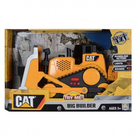 cat big builder bulldozer