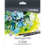 Lyra - Marcadores Aguareláveis, Aqua Brush Duo, 24 uni.