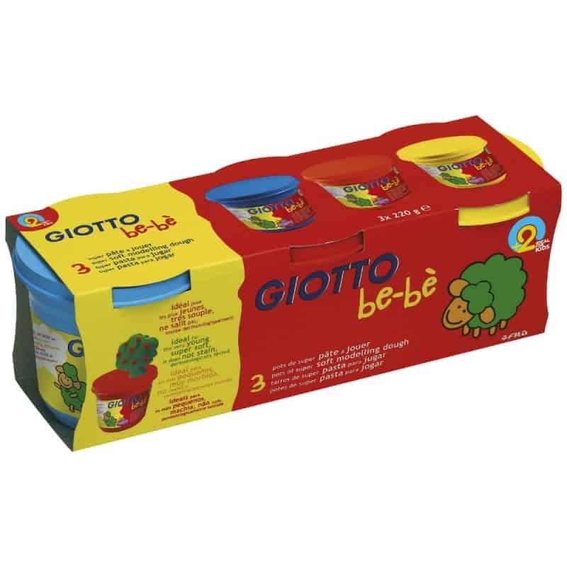 Plasticina GIOTTO Be-Be (220 g - 8 und)