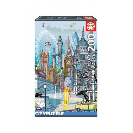 Educa City Puzzle 200 Peças Londres 18470