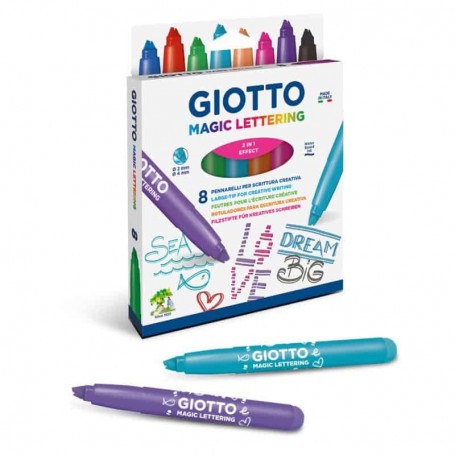 Giotto Canetas Feltro Magic Lettering 426500