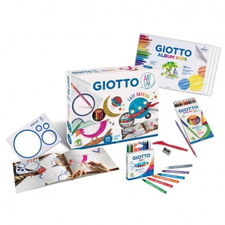 Giotto Art Lab Conjunto Criativo Easy Drawing 581400