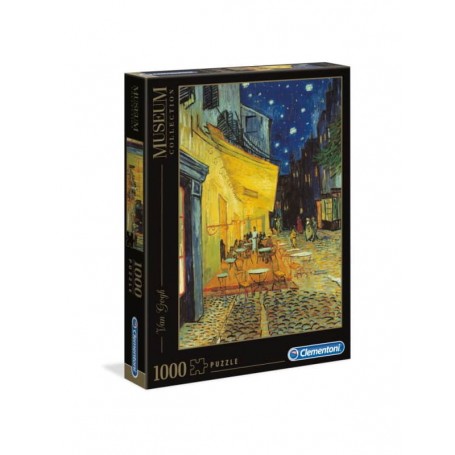 Clementoni Puzzle 1000 Peças Van Gogh Terraço Café Noite